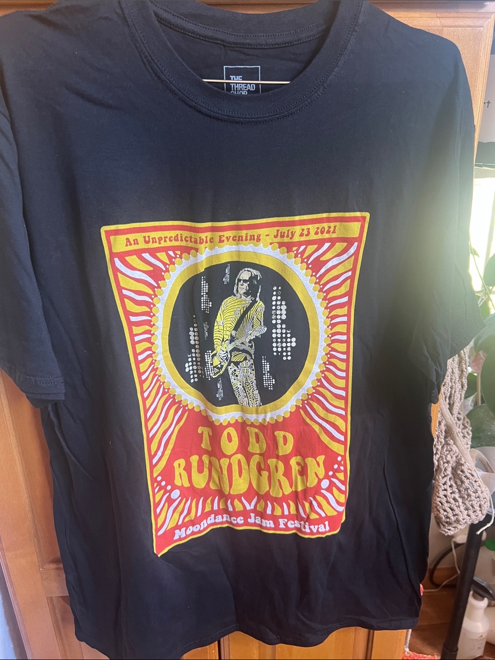 Todd Rundgren Moondance Jam Festival July 23rd 2021– size 2x